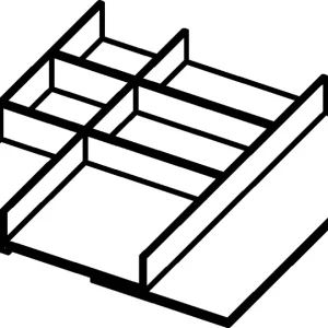 Dépôt de tiroir Fraefel Woodbox Noir Prix Choc